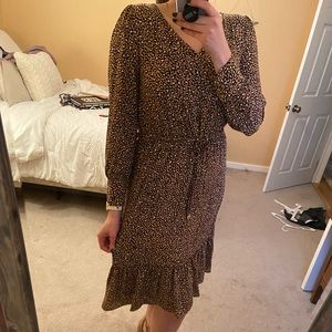 Talbots Cheetah Print Dress